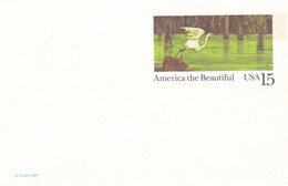 ENTIER POSTAL "AMERICA THE BEAUTIFUL", Cygne, 15c - Andere & Zonder Classificatie