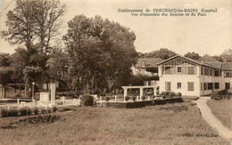 Prechacq Les Bains * Vue D'ensemble Des Sources Et Du Parc - Andere & Zonder Classificatie