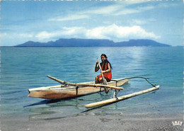 TAHITI-PIROGUE DE LAGON - Tahiti