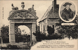 CPA Eure-et-Loir Historique - Ruines Du Chateau De SOREL (XVII Siécle) (33201) - Sorel-Moussel
