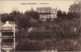 CPA SOREL-MOUSSEL - Villa Bellevue (33203) - Sorel-Moussel