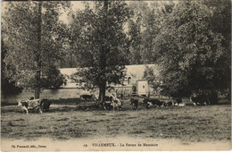 CPA VILLEMEUX - La Ferme De Manzaize (33498) - Villemeux-sur-Eure