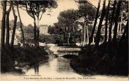 CPA MARSEILLE - La Gavotte Canal De MARSEILLE Vue Nord-Ouest (987365) - Nordbezirke, Le Merlan, Saint-Antoine