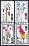 Ethiopia, 1992, Flowers, Flora, MNH, Michel 1409-1412 - Ethiopië