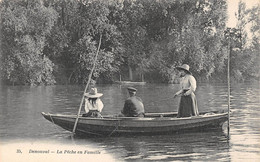 Delcampe - A-20-5174 : DENOUVAL. LA PECHE EN FAMILLE. BARQUE. - Andresy