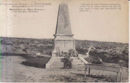 Verdun Monument Le Mort Homme   1922 - Verdun