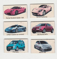 Fridge Magnets Koelkast-magneet TOP GEAR Fiat-ferrari-alfa Romeo-abarth-lamborghini 2009 - Transportmiddelen