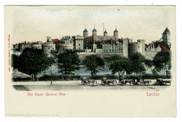 Ref 1408 - 2 X Early Stengel Postcards - Blackfriars Bridge & Tower Of London - Tower Of London