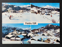 Feldis GR Skigebiet/ Dorfansicht - Feldis/Veulden