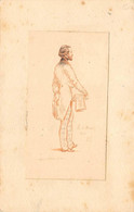 Thème: Littérature: Ecrivain:      Dessin De Alfred De Musset      1841 (voir Scan) - Ecrivains