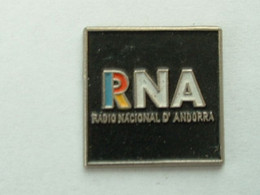 Pin's RNA - RADIO NACIONAL D'ANDORRA - Médias