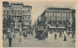 Berlin Germany, Unter Den Linden Freidrichstrasse Street Scene, Japanese Writing On Back, C1910s Vintage Postcard - Friedrichshain