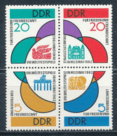 DDR 901/04 Viererblock ** Mi. 13,- - Neufs
