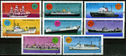 Poland 1971 Mi 2050-2057 Polish Ships | Transport (Complete Set, Used) - Andere & Zonder Classificatie
