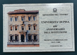 1993 UNIVERSITA' DI PISA - Commemorative