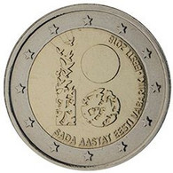 2 Euro ESTONIA 2018 REPUBLICA - EESTI - NUEVA - SIN CIRCULAR - NEW 2€ - Estonie