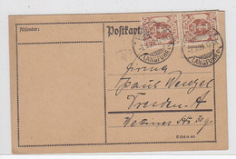 Danzig Karte Mit MEF - Storia Postale