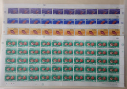 Taiwan 1971 Shell Stamps Sheets Marine Life Fauna Seashell - Blocks & Sheetlets