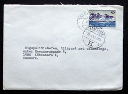 Iceland 1983 Letter From Royal Danish Embassy To Rigspolitichefen Copenhagen  ( Lot 400) - Briefe U. Dokumente