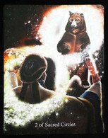 2 Of Sacred Circles - Native American Indian - A Divination & Meditation Tarot Card - Tarot