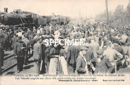 Contich 1928 Schrikkelijk Spoorweg Ongeluk - De Gekwetsten Ter Plaats Verzorgd - Kontich - Kontich