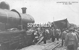 Catastrophe De Contich 1928 - Locomotief - Kontich - Kontich