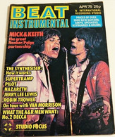 Magazine BEAT INSTRUMENTAL 04/1975 ROLLING STONES NAZARETH / ROBIN TOWER / SUPERTRAMP / JERRY LEE LEWIS / SYNTHESISER - Divertissement