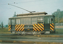 N°7031 R -cpm Motrice Sabbiatura Binarlo -Turin- - Strassenbahnen