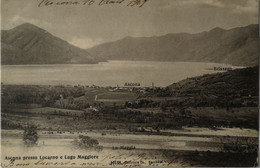 Suisse (TI) Ascona Presso Locarno E Lago Maggiore  // 1907 Rare - Selten - Ascona