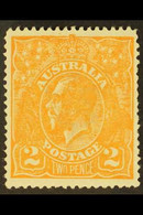 1918  2d Dull Orange On Semi Surface Paper, Bw 95g, Fine Mint For More Images, Please Visit Http://www.sandafayre.com/it - Other & Unclassified