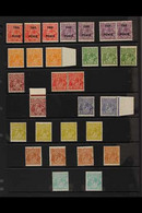 1930-36 MINT KGV "HEADS" COLLECTION.  An Attractive Mint Collection Of Late KGV "Head" Issues Presented On Stock Pages W - Other & Unclassified