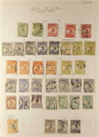 OFFICIAL STATE PERFINS  NEW SOUTH WALES 1910's-1970's Interesting Used Collection Of Various Stamps Perforated With Vari - Other & Unclassified