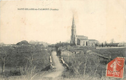 SAINT HILAIRE DE TALMONT - L'église, Vue Générale. - Talmont Saint Hilaire