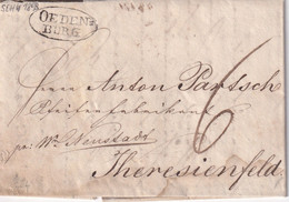 HONGRIE 1834 LETTRE DE OEDENBURG - ...-1867 Prephilately