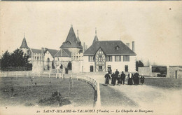 SAINT HILAIRE DE TALMONT - La Chapelle De Bourgenay. - Talmont Saint Hilaire