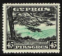 1934  45pi Green & Black Pictorial, SG 143, Very Fine Mint, Fresh. For More Images, Please Visit Http://www.sandafayre.c - Autres & Non Classés