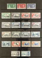 1937-51 MINT KGVI COLLECTION.  An ALL DIFFERENT Collection Presented On Protective Pages That Includes 1938-50 Pictorial - Falkland Islands