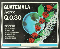 1984  AIR Large Design COFFEE 30c Multicoloured (SG 1257, See Footnote After Scott C789), Never Hinged Mint. Scarce! For - Guatemala