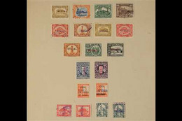 OFFICIALS  LOCAL PERFINS & HANDSTAMPS 1912-1926 Mint & Used Collection Of Various Stamps With "OFICIAL" Perfins (x28) Or - Guatemala