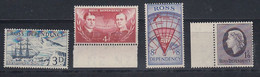Ross Dependency 1957 Scott 4v ** Mnh (50567) - Unused Stamps