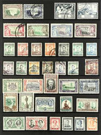 1937-52 COMPLETE USED COLLECTION.  A Complete Run From The Falls Set To Diamond Jubilee Issue, SG 35a/70, Mostly Very Fi - Southern Rhodesia (...-1964)