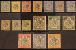 1927-31  KGV Complete Set, SG 93/107, Very Fine Mint, Fresh & Attractive. (16 Stamps) For More Images, Please Visit Http - Tanganyika (...-1932)