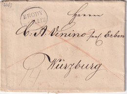 AUTRICHE 1831  LETTRE DE BRODY EN GALICIE (UKRAINE) - ...-1850 Préphilatélie