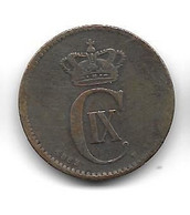 Danemark, 2 öre 1883 (1278) - Denemarken