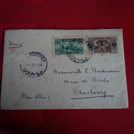 LETTRE BEYROUTH POUR STRASBOURG MADAME ELLA BROCKMANN - Libanon