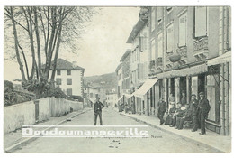 CPA - 64 - HASPARREN - Café Rue Neuve    ***BELLE CARTE*** - Hasparren