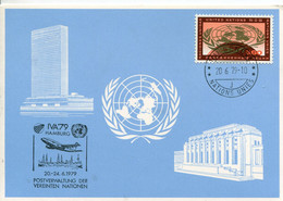 ONU Ginevra - Mi. 9 (1970) Su Cartolina - Cartas & Documentos