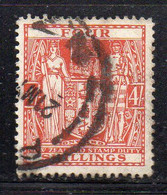 APR2573 - NUOVA ZELANDA  , Segnatasse 4 Sh N. 58  Usato  (2380A) - Timbres-taxe