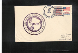 USA 1979 Antarctica RISP Ross Ice Shelf Project Interesting Letter - Programmes Scientifiques