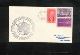 USA 1966 Antarctica US Navy USARP National Science Foundation Interesting Letter - Programmes Scientifiques